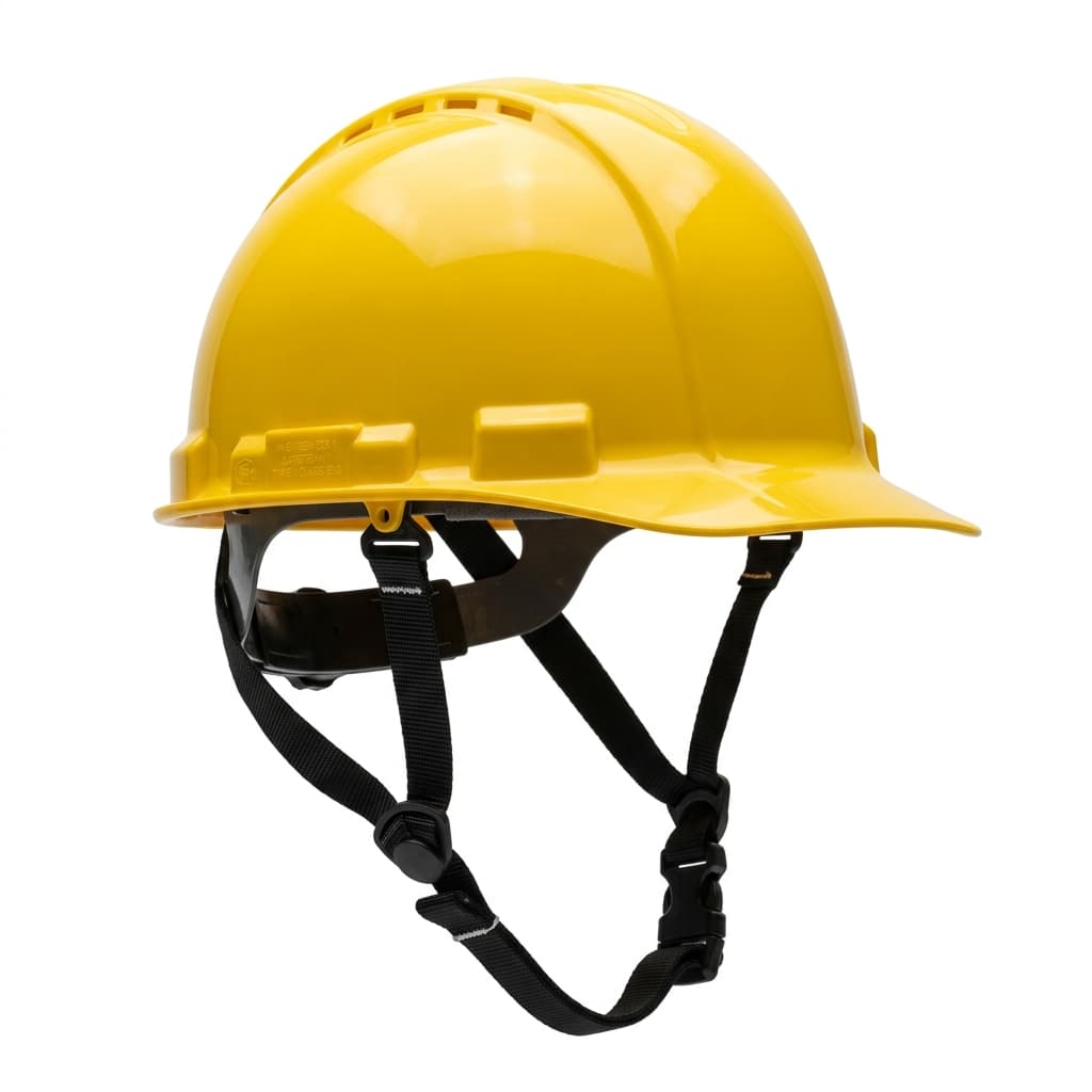 Industrial Safety Helmet Ratchet - White (Engineer / Executive)