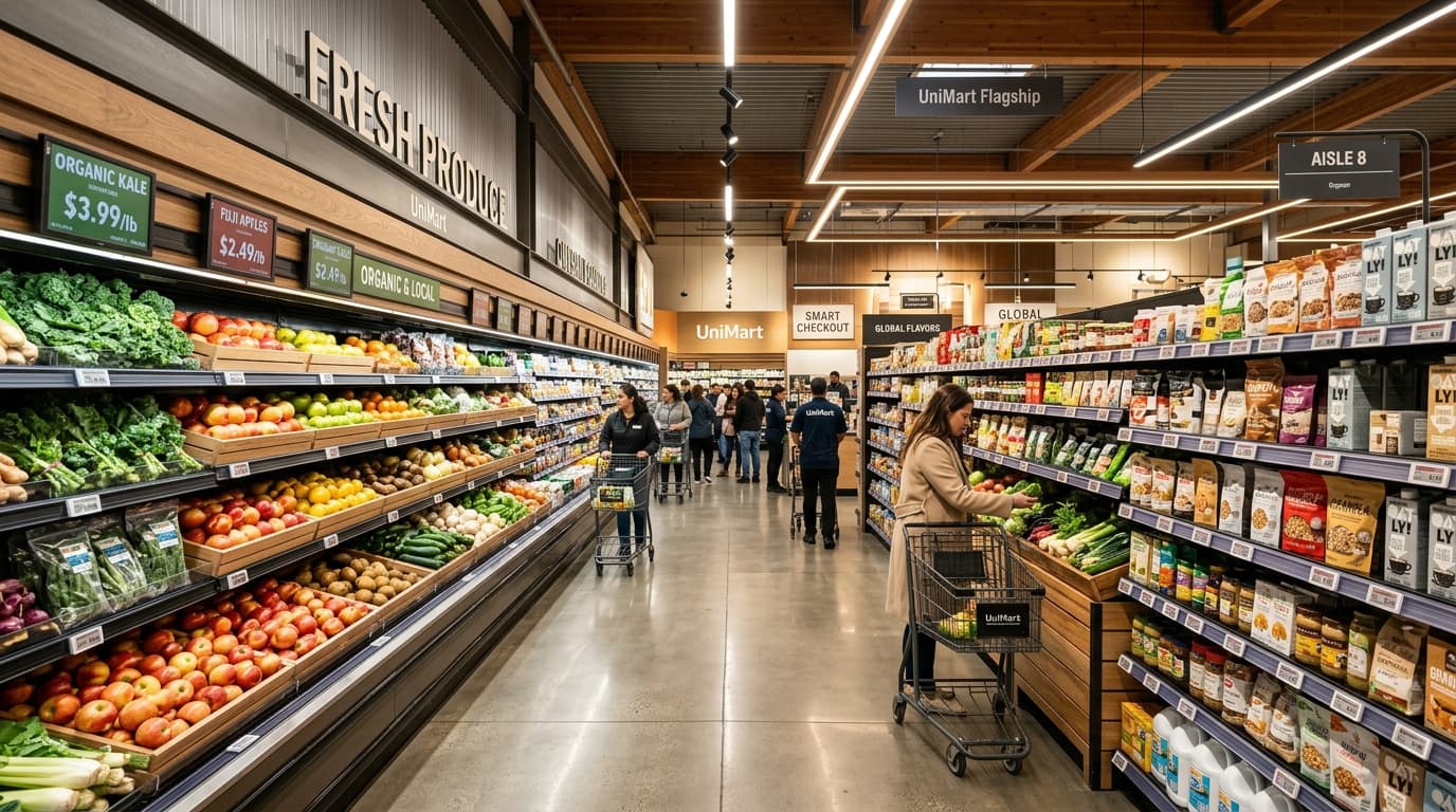 UniMart (B2B E-Commerce & Retail Platform) View 2