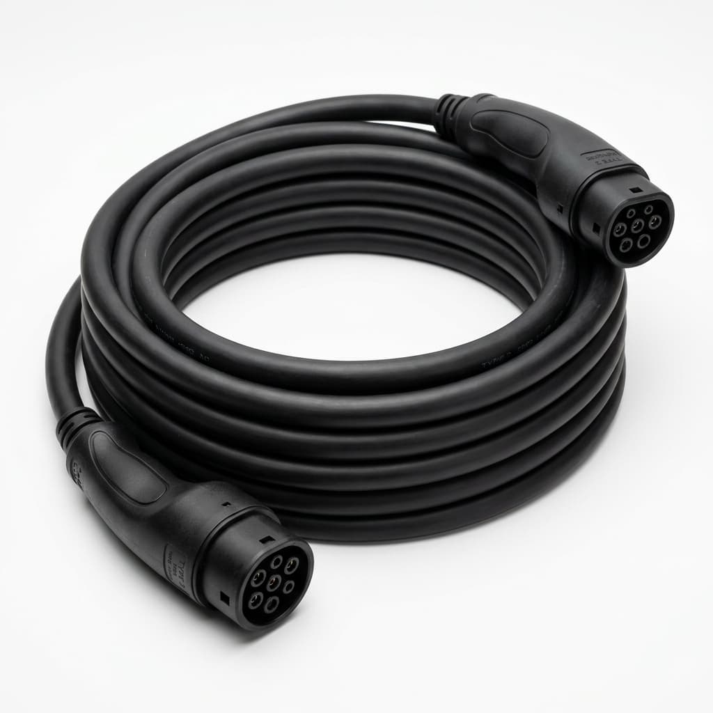 Portable Mode 2 EV Charging Cable with LCD Display & CEE Industrial Plug (16A / 3.5kW)