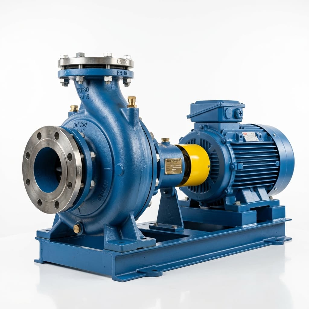 Cast Iron End-Suction Centrifugal Water Pump 2.2 kW / 3.0 HP (2" x 2")