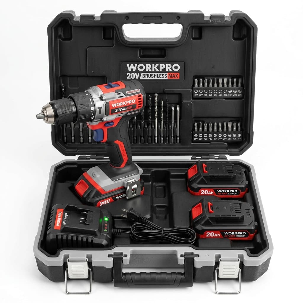Heavy Duty 1/2" Cordless Impact Wrench 20V