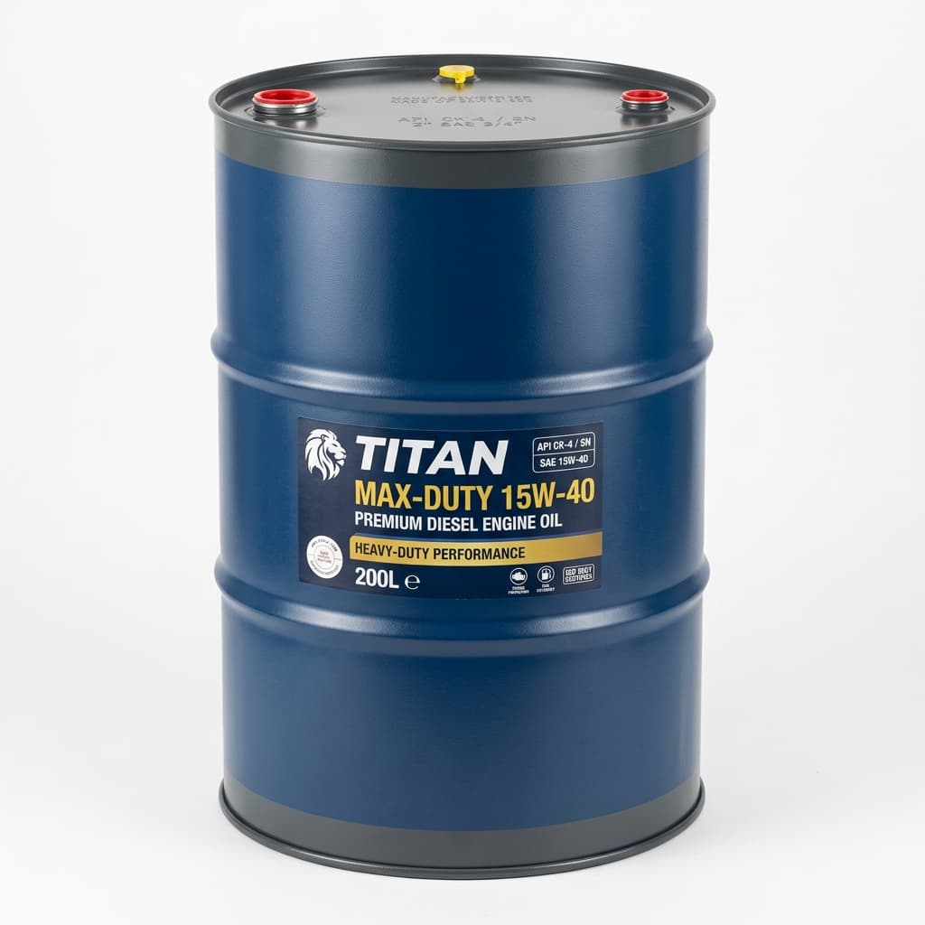 Heavy Duty Commercial Diesel Engine Oil SAE 15W-40 CI-4/SL (20 Liters Pail)