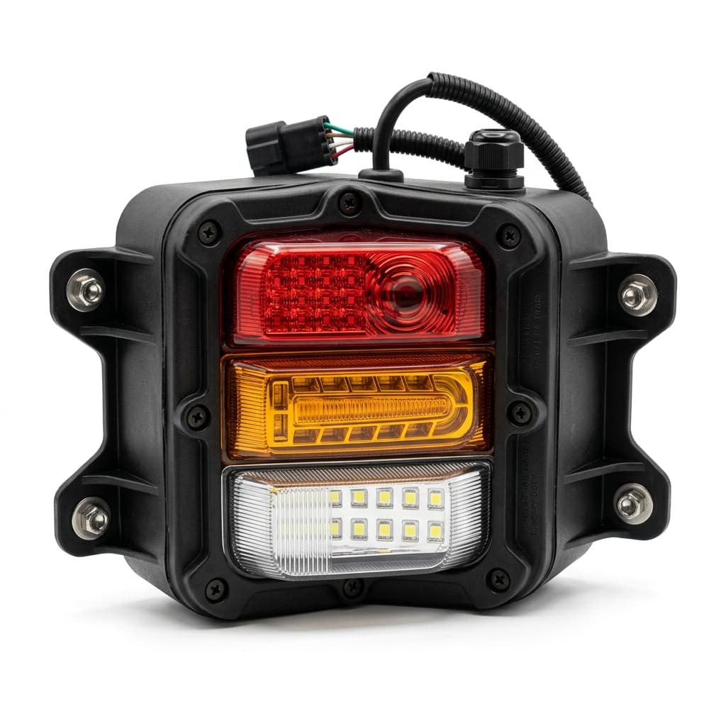 Forklift Rear Combination Stop / Tail / Turn Signal Light Assembly
