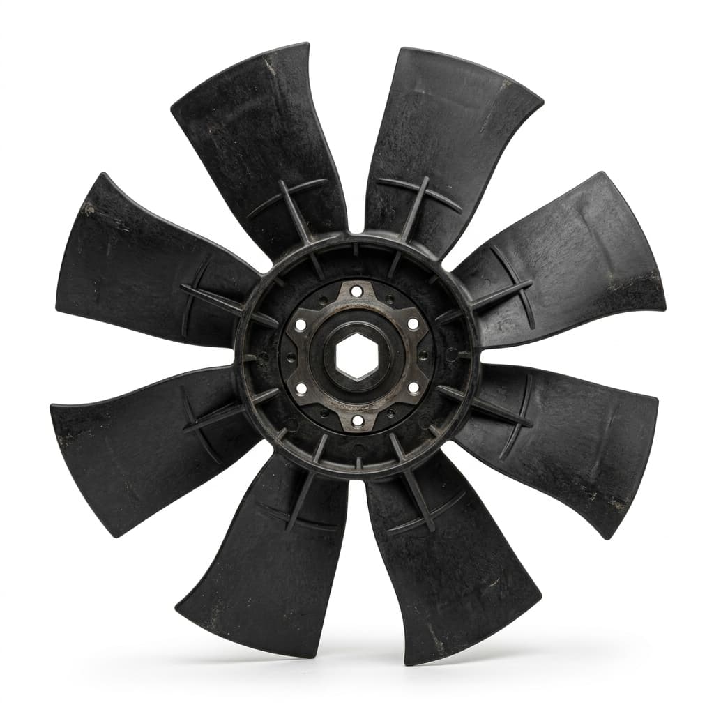 Engine Direct-Drive 8-Blade Plastic Radiator Cooling Fan (Dia 420mm)