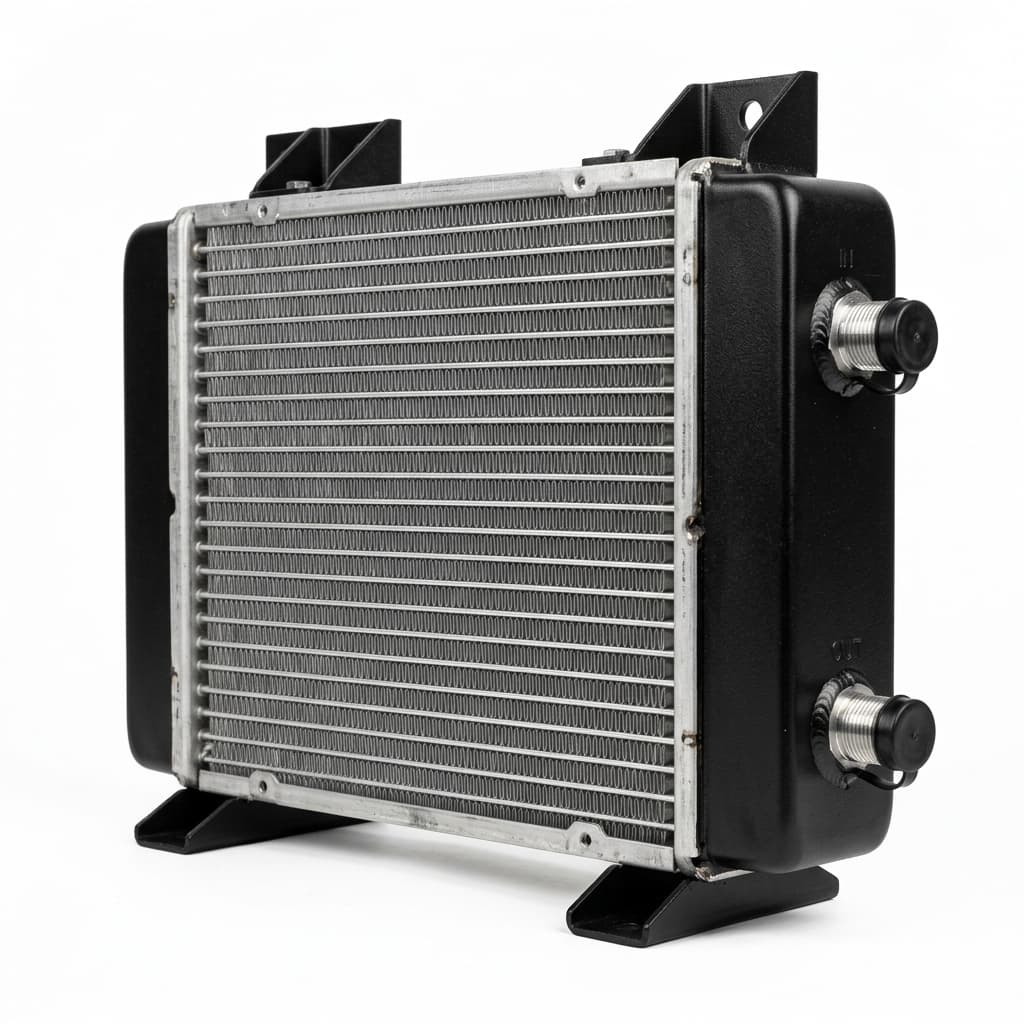 Aluminum Bar & Plate Hydraulic Transmission Oil Cooler Core