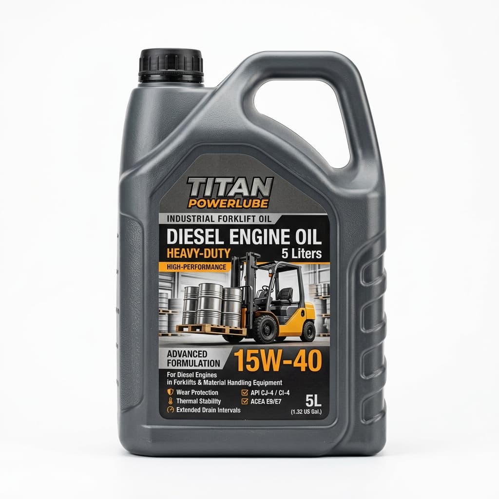 Commercial Fleet Turbo Diesel Lubricating Oil 15W-40 (5 Liters Bottle)