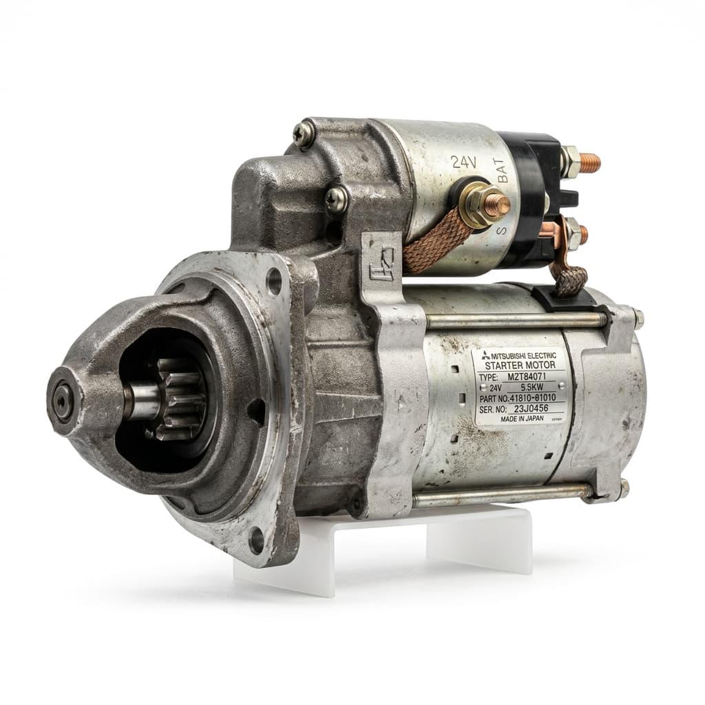 Forklift Engine Starter Motor 12V 2.8kW (9-Tooth Pinion)