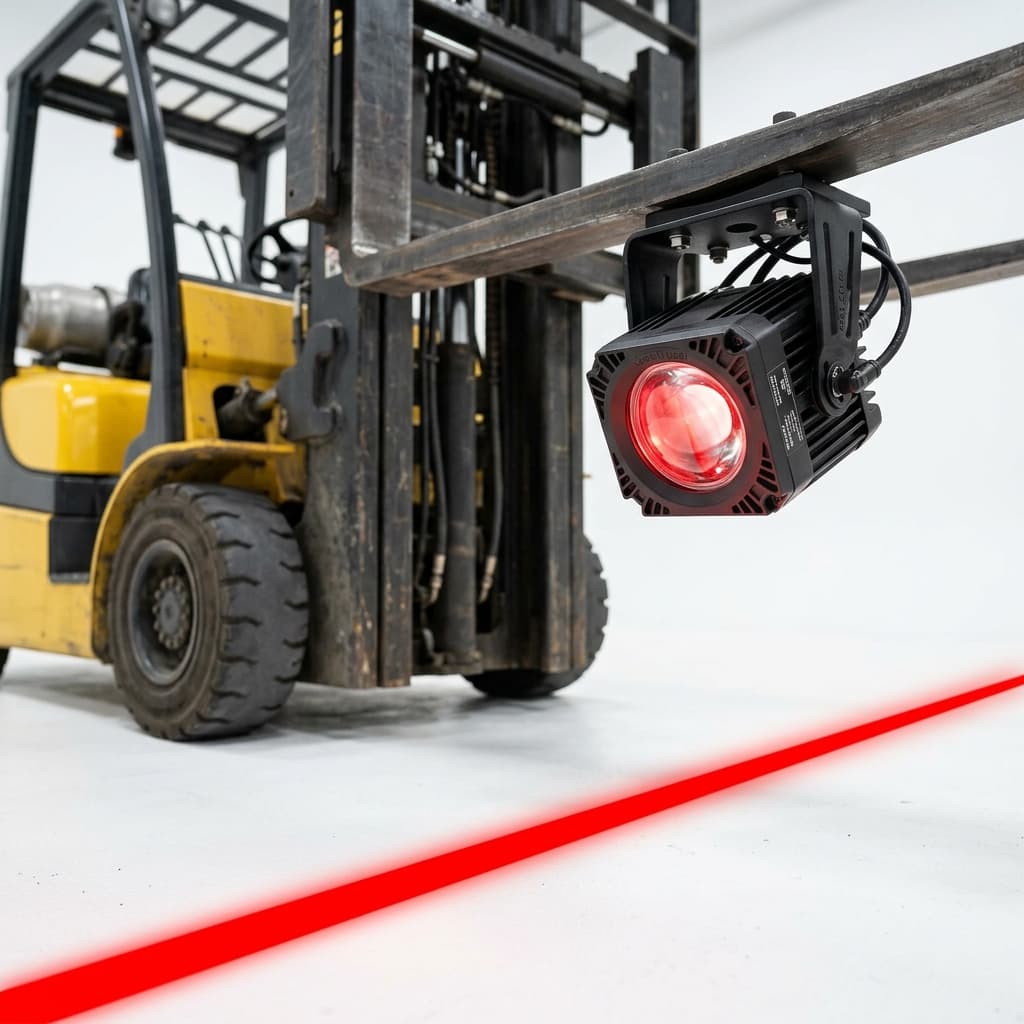 Red Zone Danger Area Line Beam LED Light 10-80V (Boundary Warning)