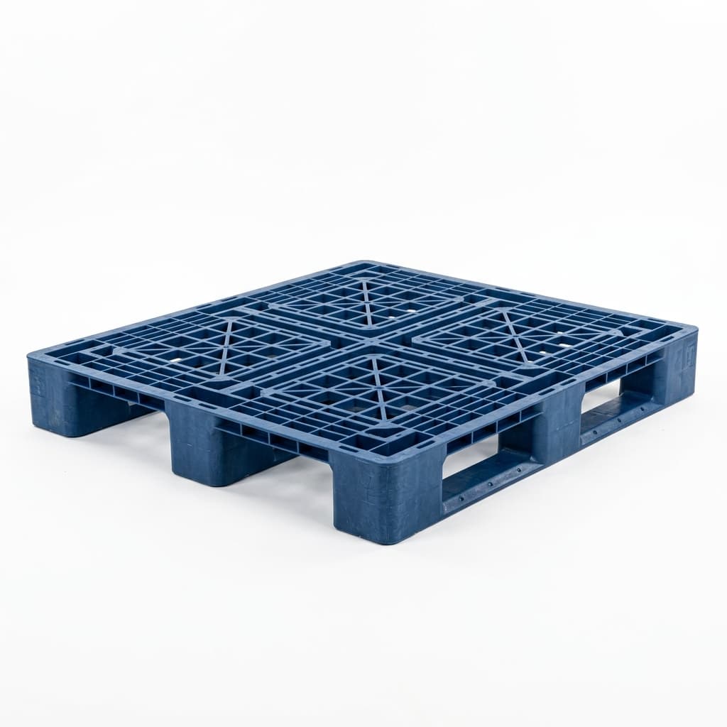 Heavy Duty Plastic Industrial Pallet 1200 x 1000 mm (Racking Grade 1.2 Ton)