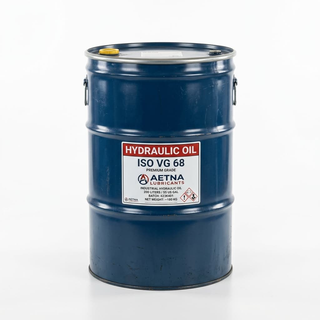 Industrial Anti-Wear Hydraulic Oil ISO VG 46 (200 Liters Steel Drum)