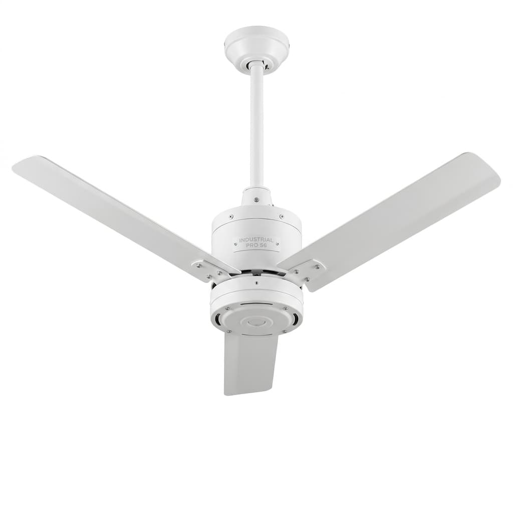 Industrial 3-Blade Ceiling Fan 56 Inch with Heavy Duty Speed Regulator