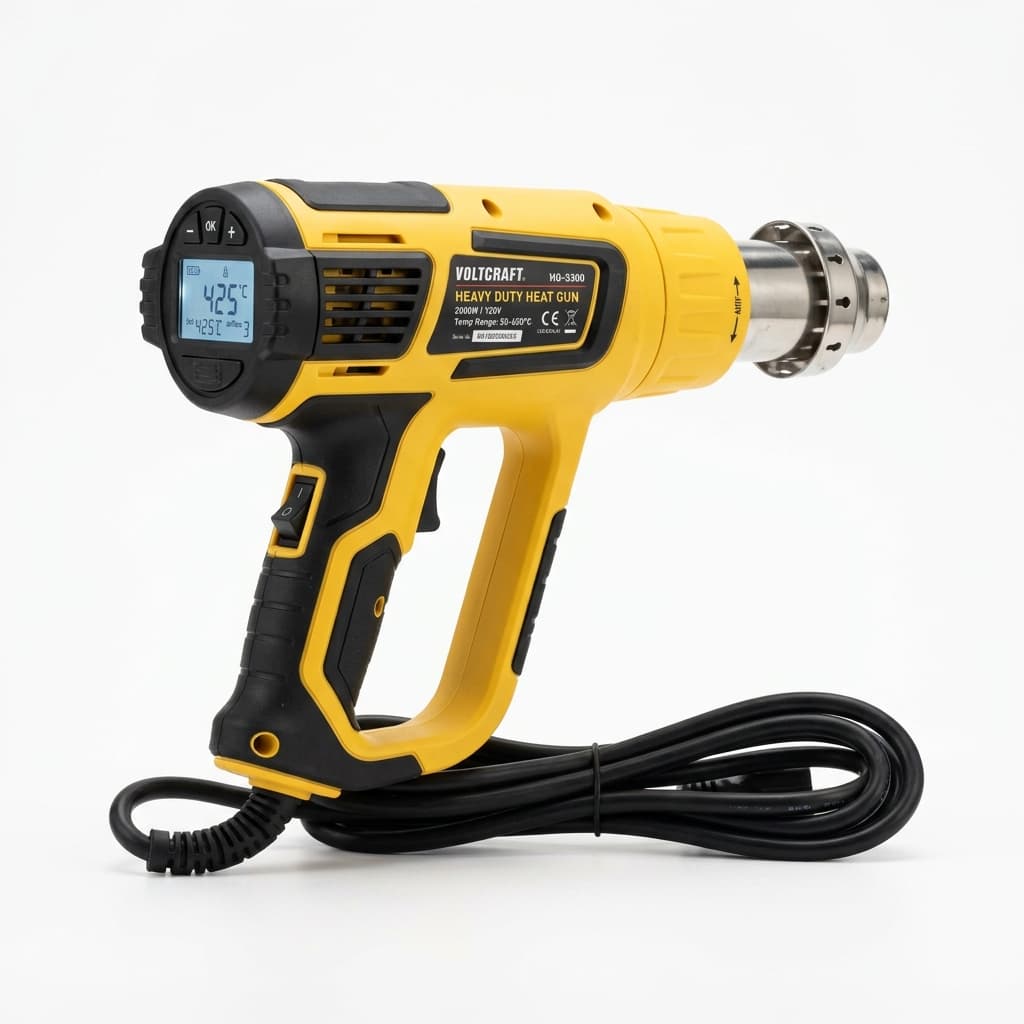Industrial Heat Gun 2000W with Digital Temperature Display (50-650°C)