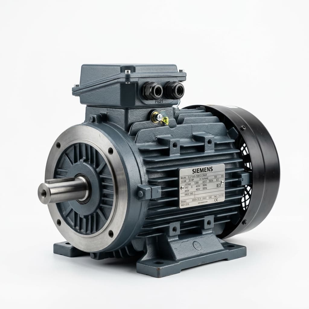 3-Phase Cast Iron Squirrel Cage Induction Electric Motor 7.5 kW / 10 HP (1450 RPM)