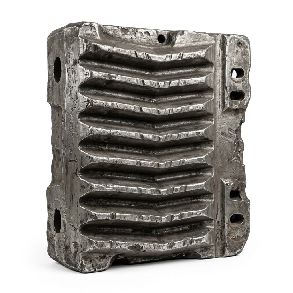 High Manganese Steel Jaw Crusher Fixed & Movable Tooth Plates (Mn18Cr2 Pair)