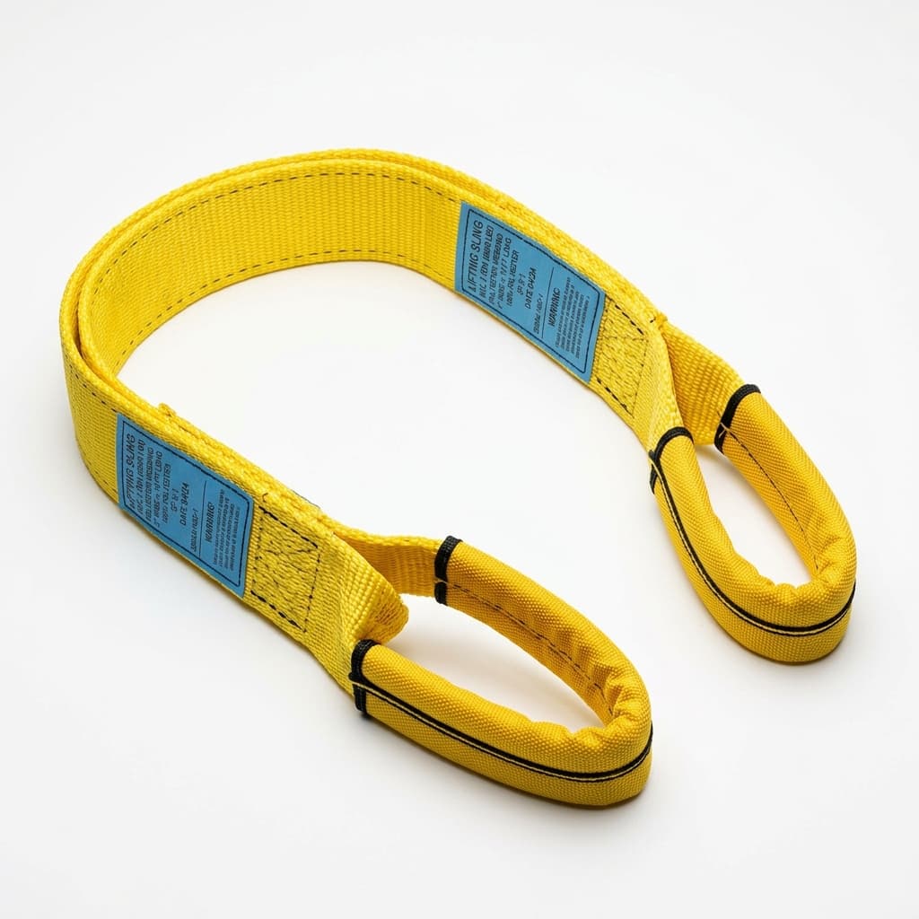 Double-Ply Polyester Webbing Lifting Sling 3.0 Tons x 4 Meters (Safety Factor 7:1)
