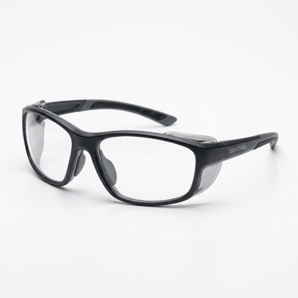 Polycarbonate Anti-Scratch & Anti-Fog Safety Glasses (Clear Lens)