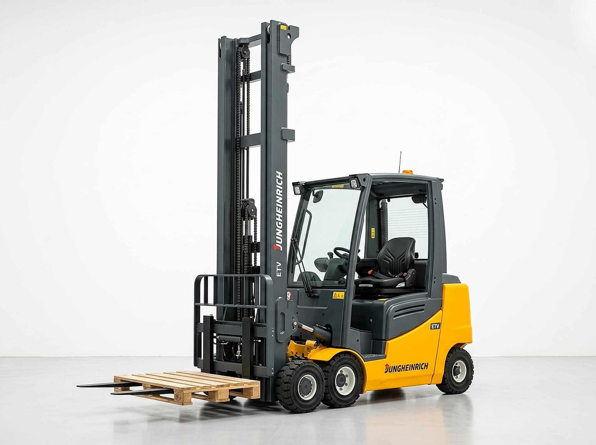 Jungheinrich ETV 216 Electric Reach Truck (1.6T) Lift Height 10.7m Narrow Aisle