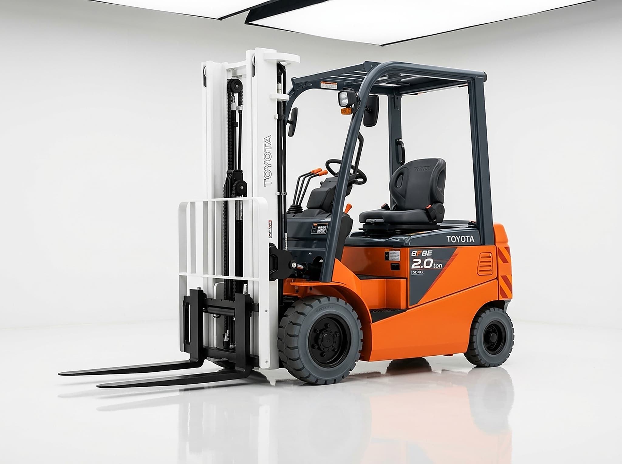 Mitsubishi EDiA EM 1.8 Tons 48V 3-Wheel Electric Forklift (FB18N2T)