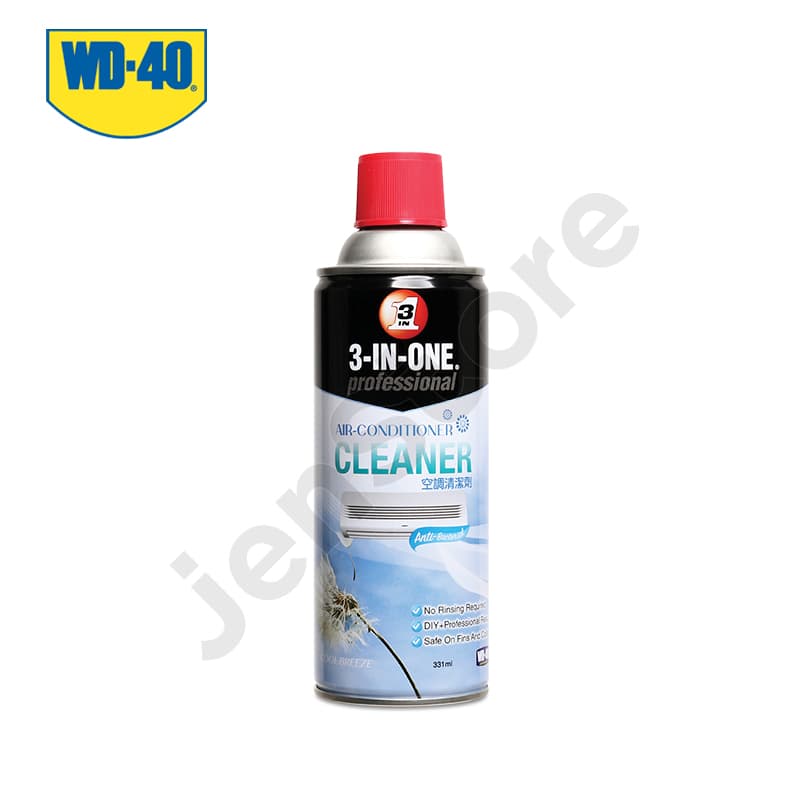 WD-40 3-IN-ONE Professional Air Conditioner Cleaner Foam Spray (400 ml)
