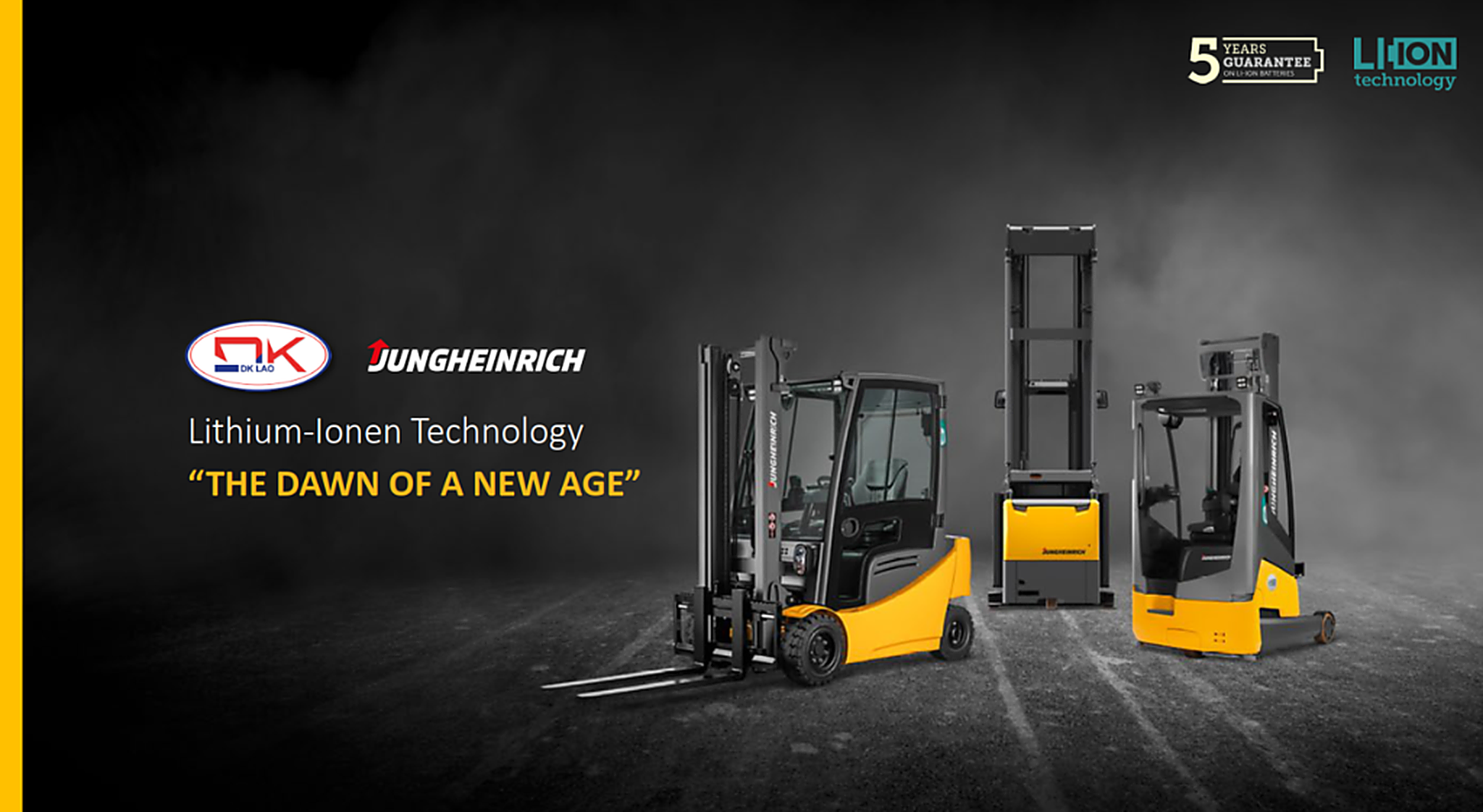 EP & JUNGHEINRICH 100% LITHIUM-ION FLEET
